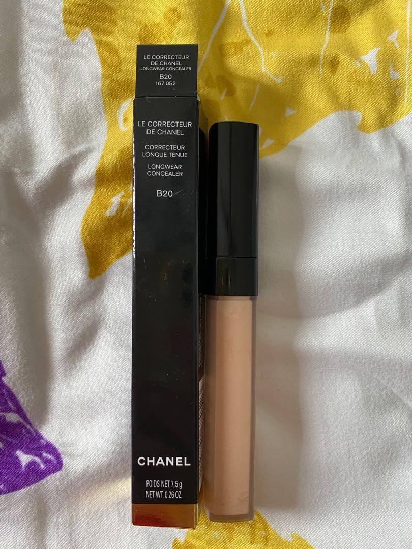 Chanel Le Correcteur De Chanel Longwear Concealer B20 遮瑕膏, 美容＆個人護理, 健康及美容-  皮膚護理, 化妝品- Carousell