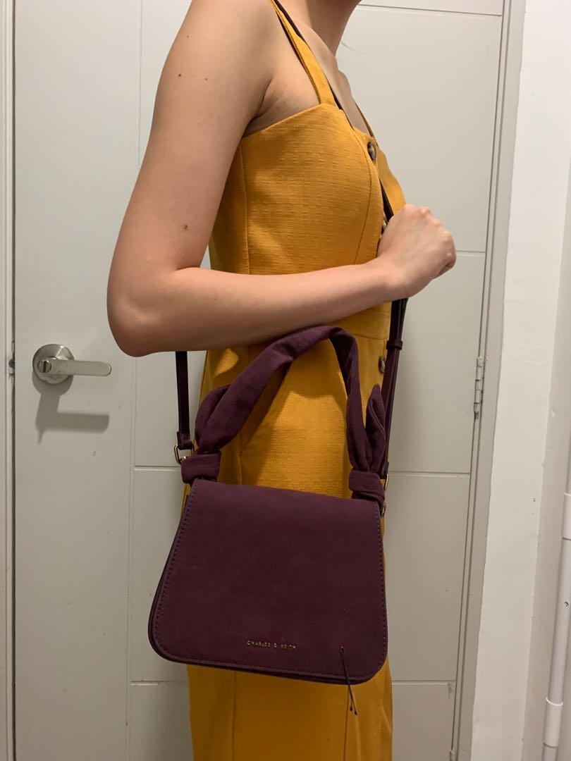 Charles Keith Knot Handle Bag