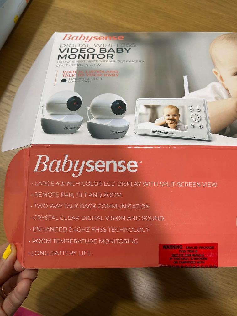 Babysense Digital Wireless Split Screen Baby Camera Cameras Infant