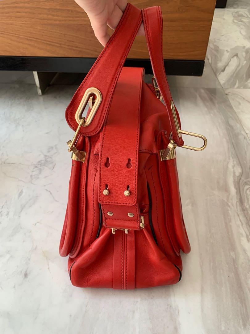 Chloe sales leather tote