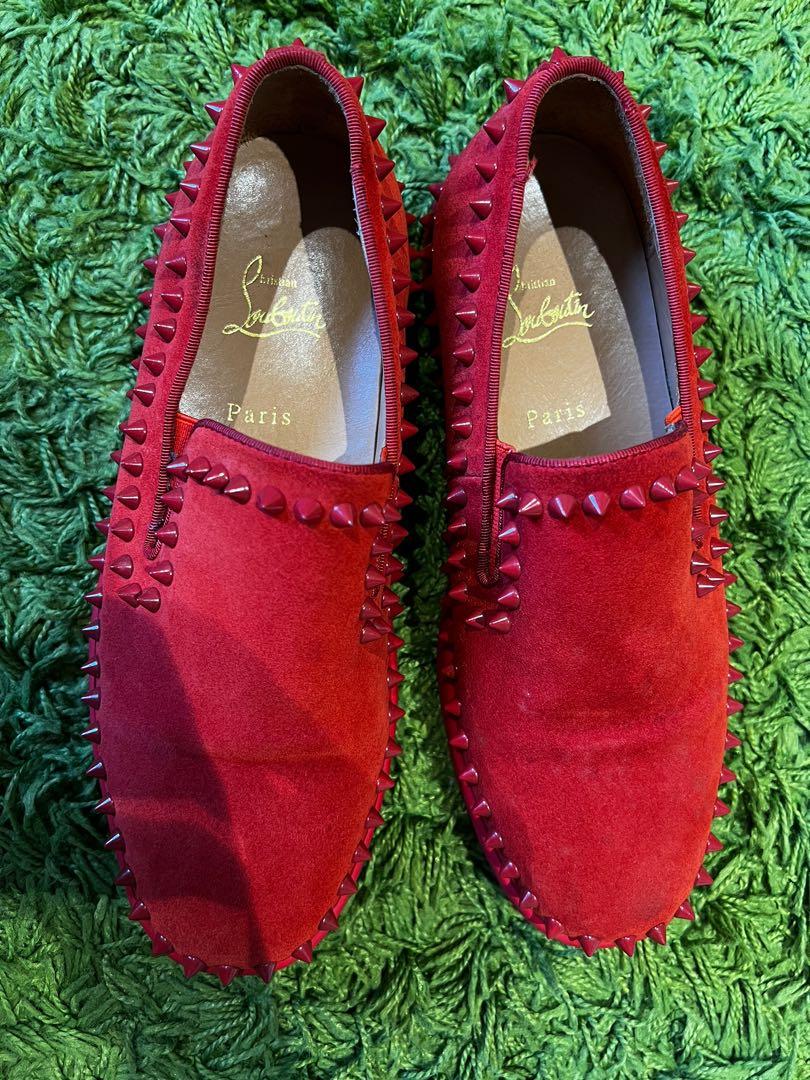 christian louboutin slip on