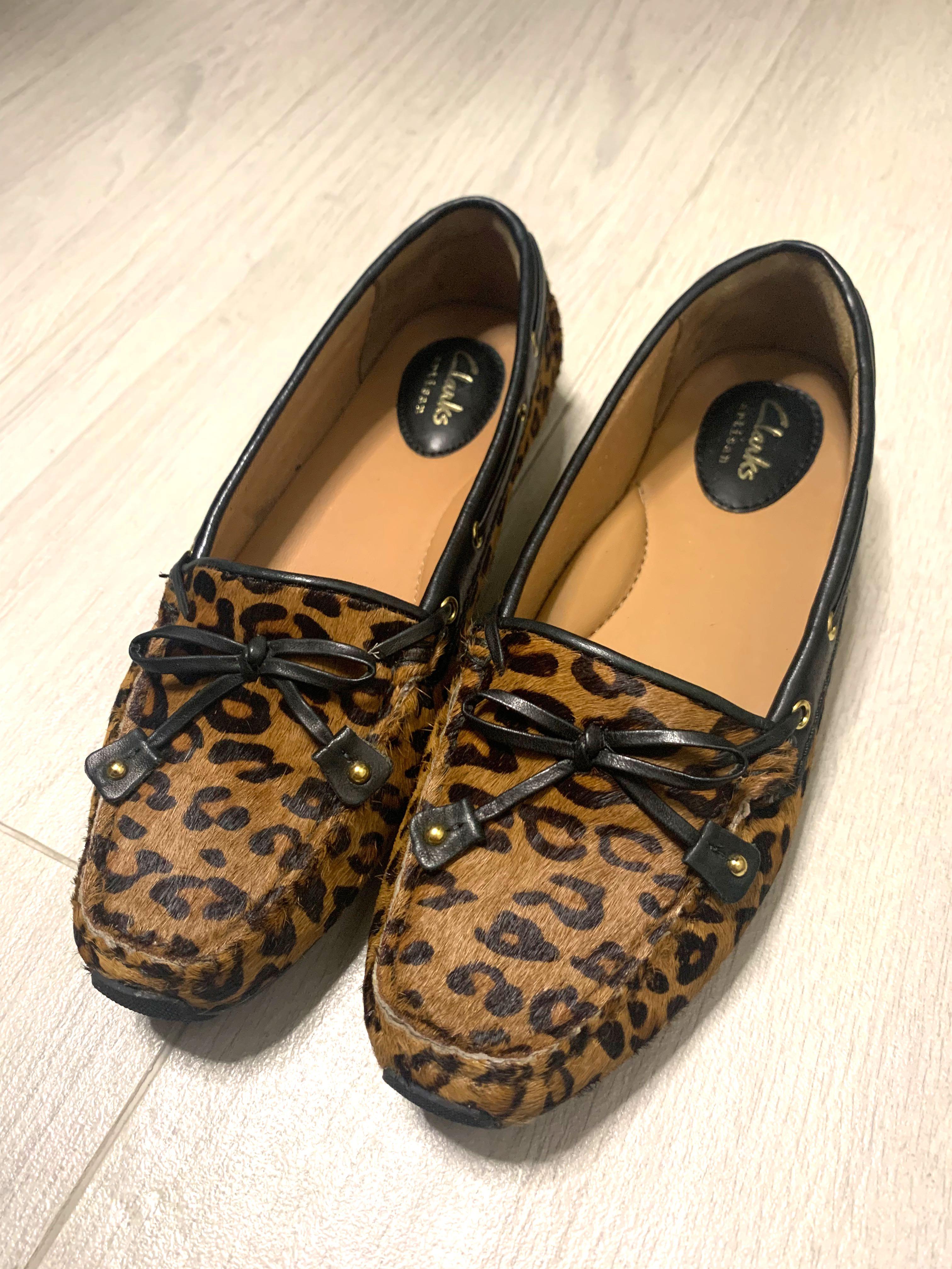 clarks leopard