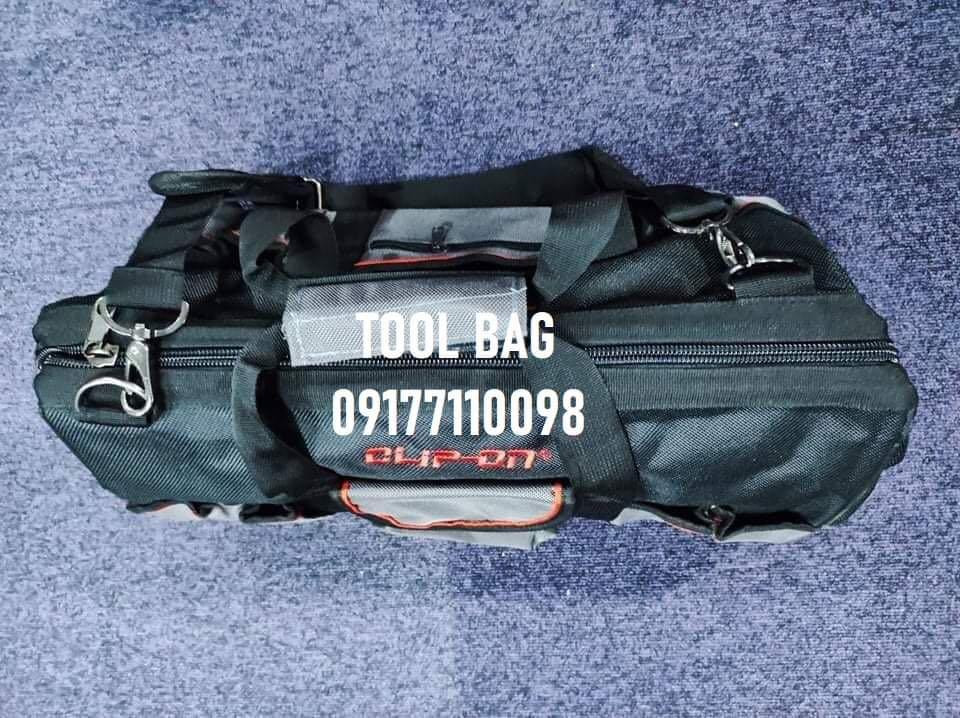 Clip On Tool Bag (Category: Construction Tools & Equipment) located in Manila. Submitted by joeyroque09 (Listing ID 1159282721, Image 3). Description: TAKEZO INDUSTRIAL SUPPLY Manila Branch 📍 Mayhaligue St. Abad Santos, Tondo, Manila Waze: Takezo Industrial Supply (Tondo) Landmark: Uno High School Cavite Branch 📍 Waterfield Tabon 1, Centennial Road, Kawit, Cavite Landmark: Phoenix Gas Station near DiviMall.