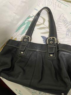 Coach original leather bag