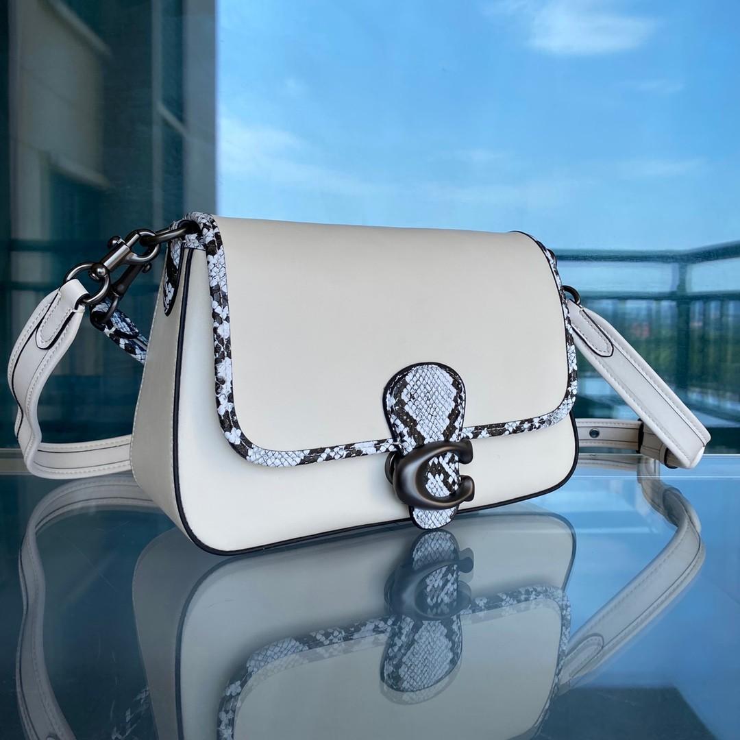 Coach Soft Tabby 26 Snakeskin Details Women s Fashion Bags