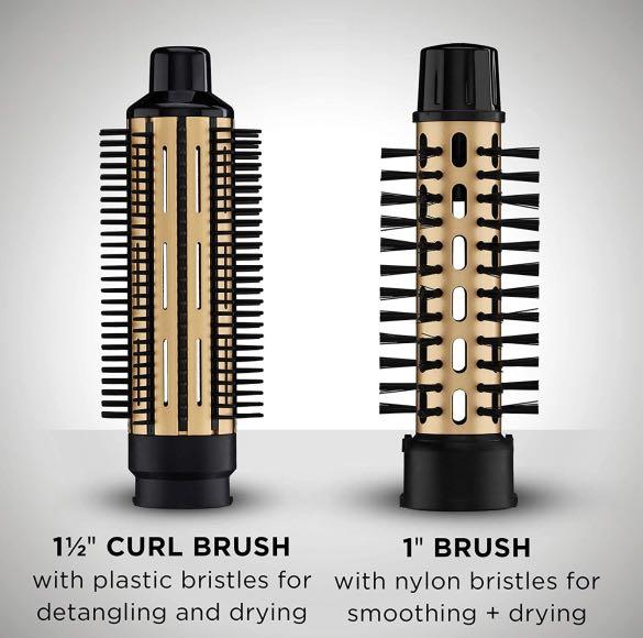 Conair 2 in 1 Hot Air Curling Combo Includes 1.5 inch Curl Brush
