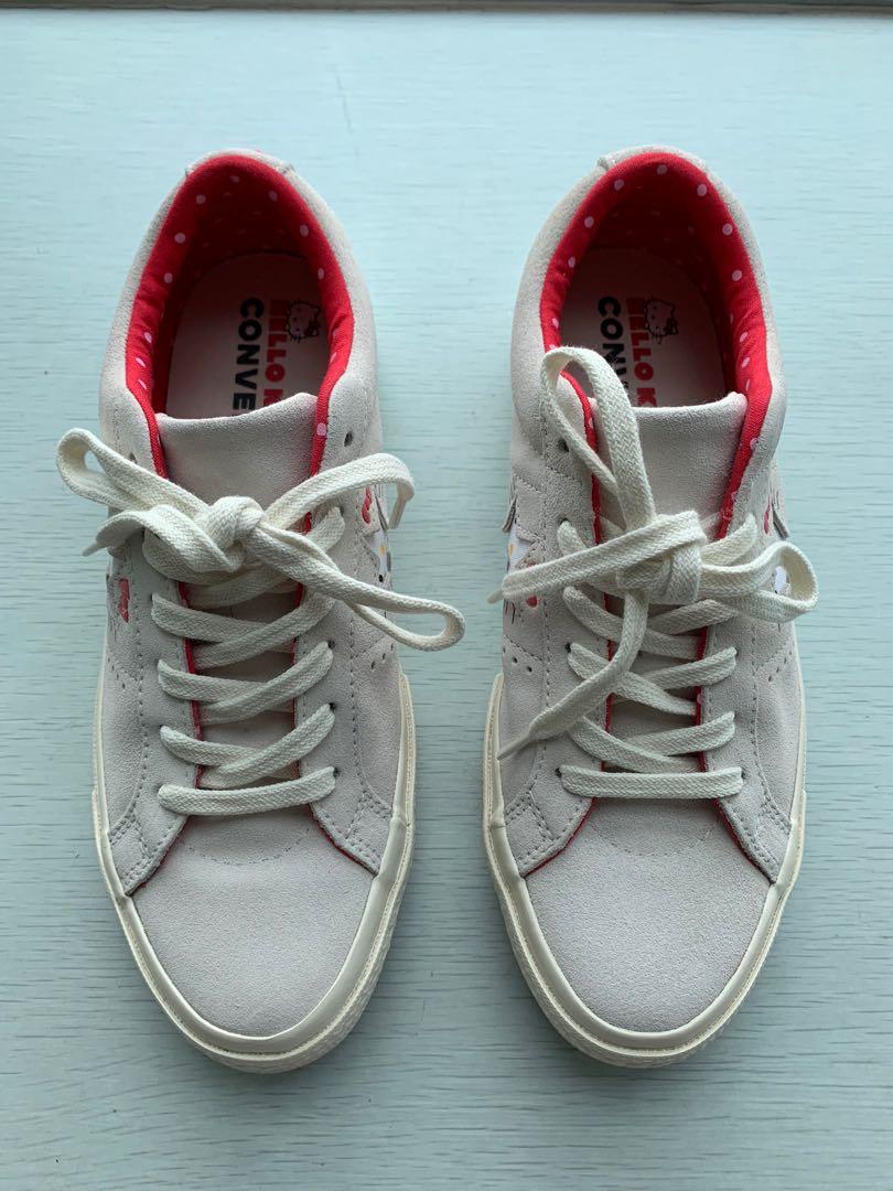 Converse X Hello Kitty One Star Luxury Sneakers Footwear on