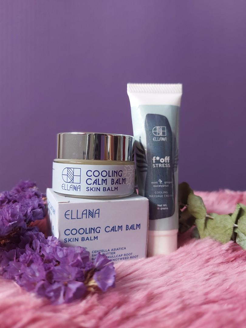 Cooling Calm Balm and cooling Body lotion (Category: Body Care) located in Quezon City. Submitted by sjtan09 (Listing ID 1159318818, Image 1). Description: cooling calm balm benefits: -moisturizes dry skin -helps soothe & protect skin -promotes wound healing -calms itches and bites -petroleum FREE -fragrance FREE F* off Stress cooling body lotion mint ginger eucalyptus scent benefits: -soothe sore muscle -stress -aches.