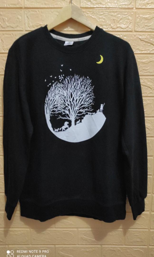 Crewneck Alvinclo Fesyen Pria Pakaian Baju Luaran di Carousell