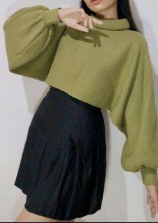 Crop Rajut Super Balon