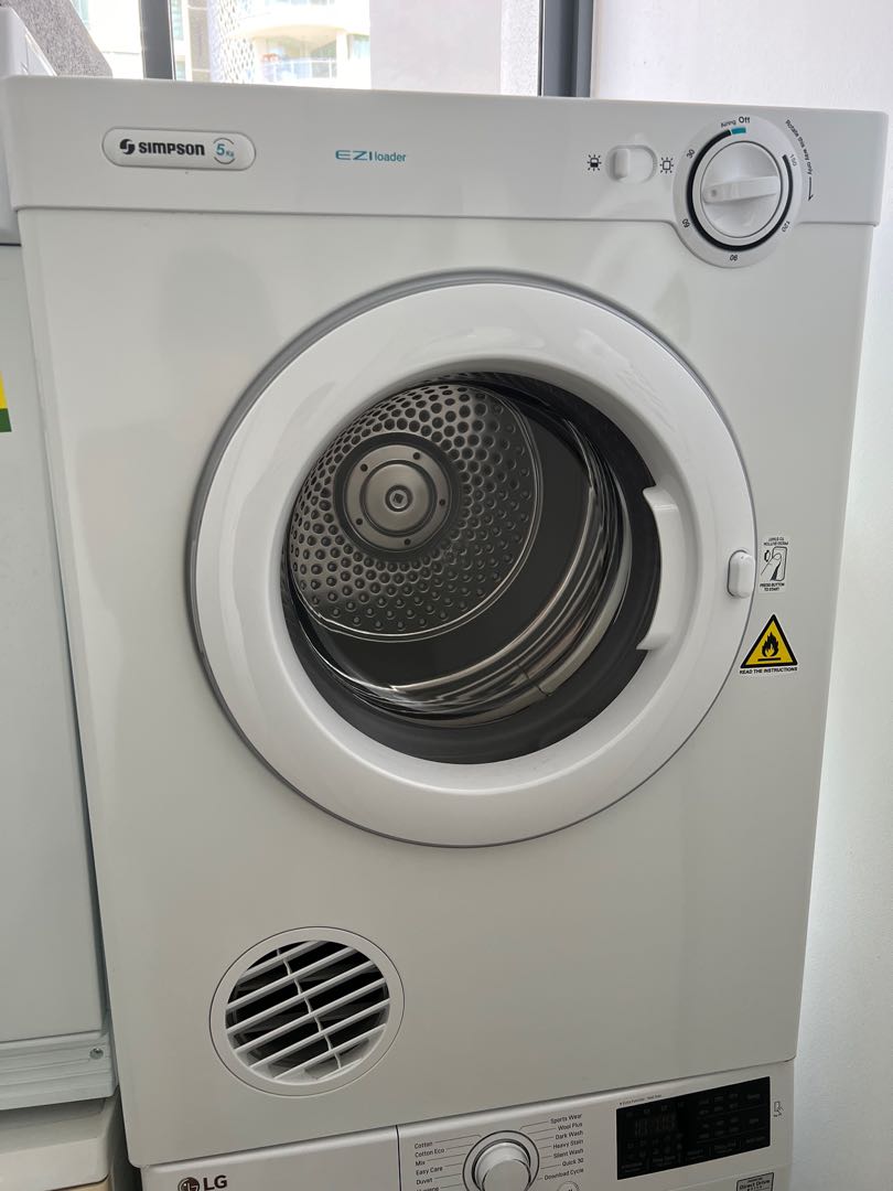 Dryer, Simpson 5kg, like new!, TV & Home Appliances, Washing Machines