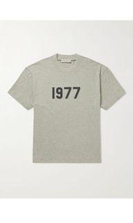 Fear of God Essentials 1977 T-shirt Iron, Men's Fashion, Tops 