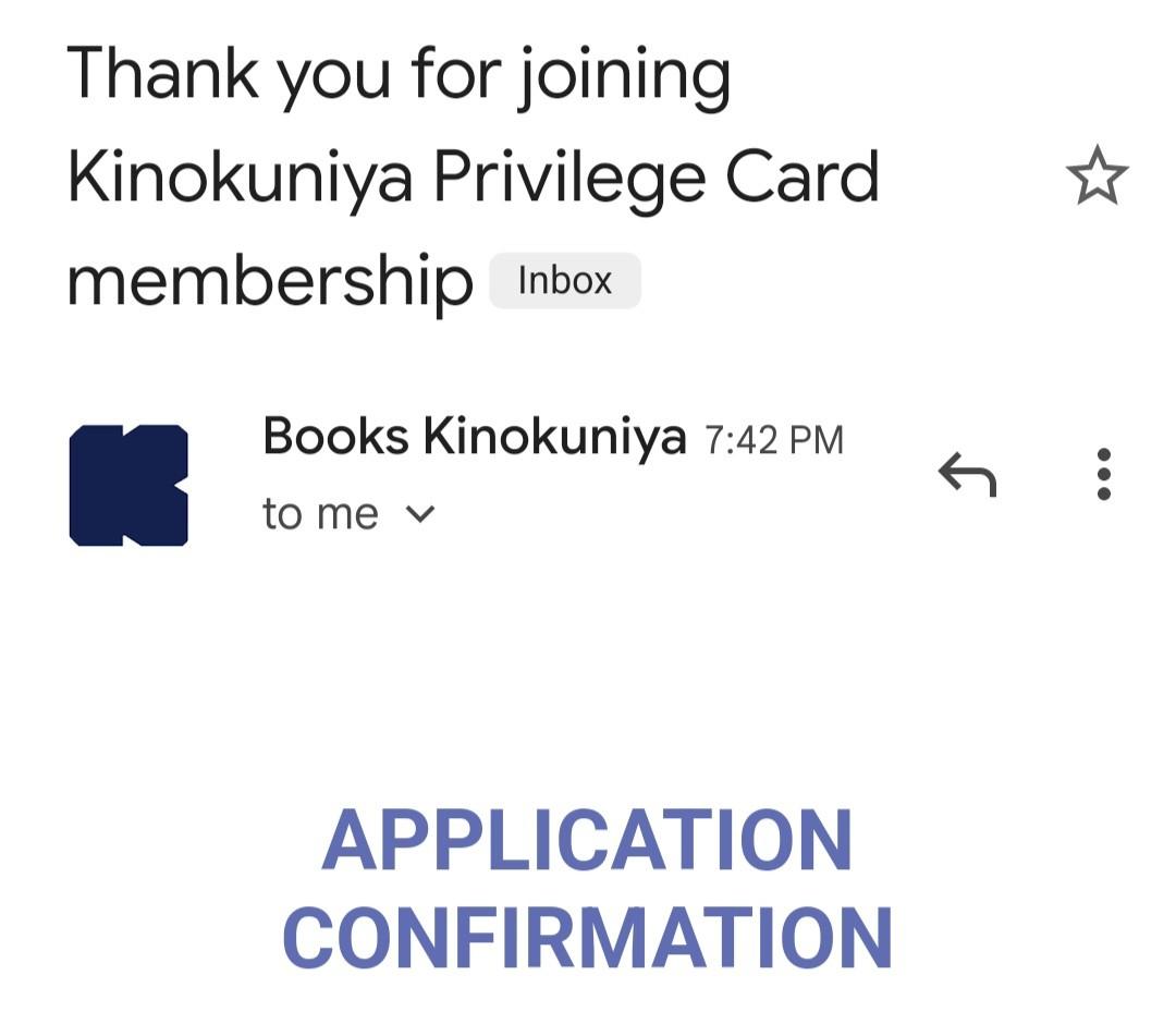 FREE Kinokuniya member privileges! (Kinokuniya Personal Shopper