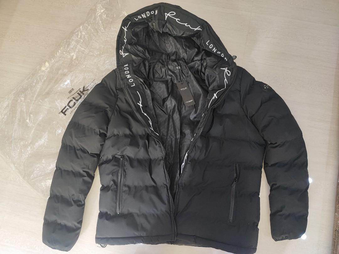 French connection padded hooded jacket sales