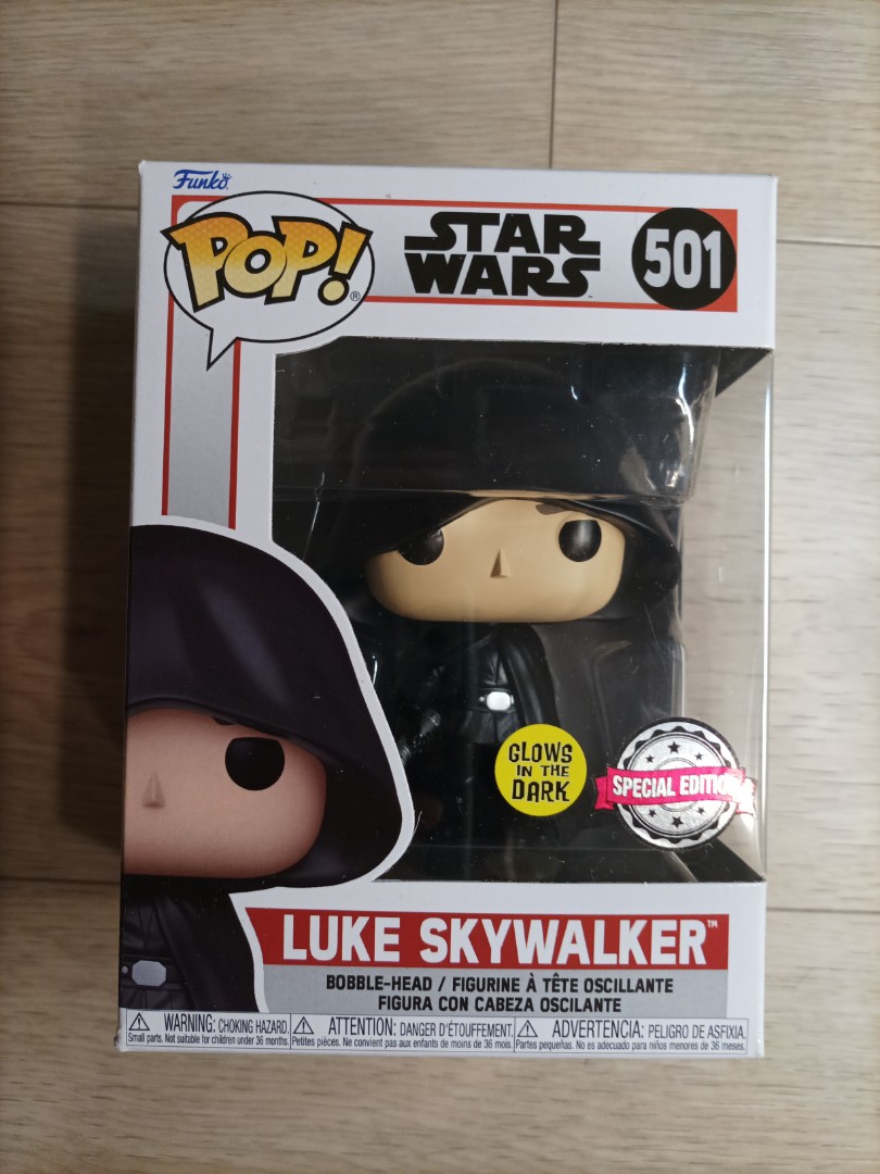 Star Wars - Luke Skywalker (Hood) 2017 SWC Exclusive Pop! Vinyl Figure