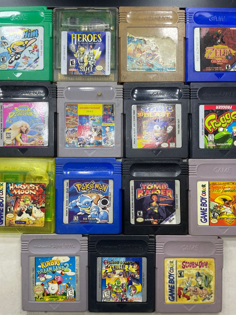 Gameboy Color Games, Video Gaming, Video Games, Nintendo on Carousell