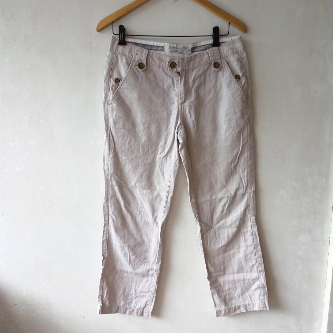 Giordano linen pants, Women's Fashion 