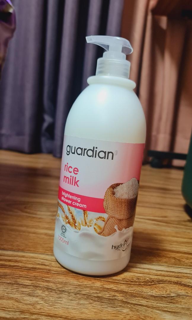 Guardian Shower Cream Rice Milk, Beauty & Personal Care, Bath & Body, Bath on Carousell