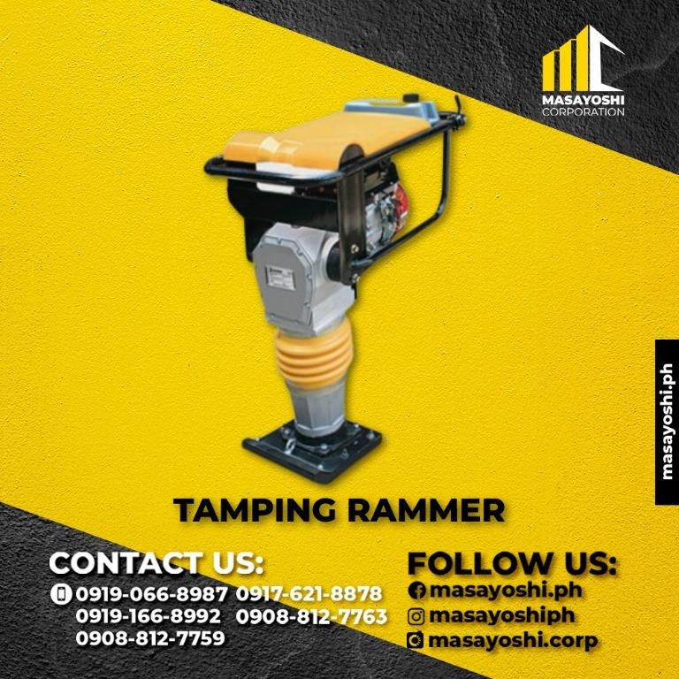 HCR90 Tamping Rammer Heavy Duty Tamping Rammer Vibratory Plate Compactor, Commercial