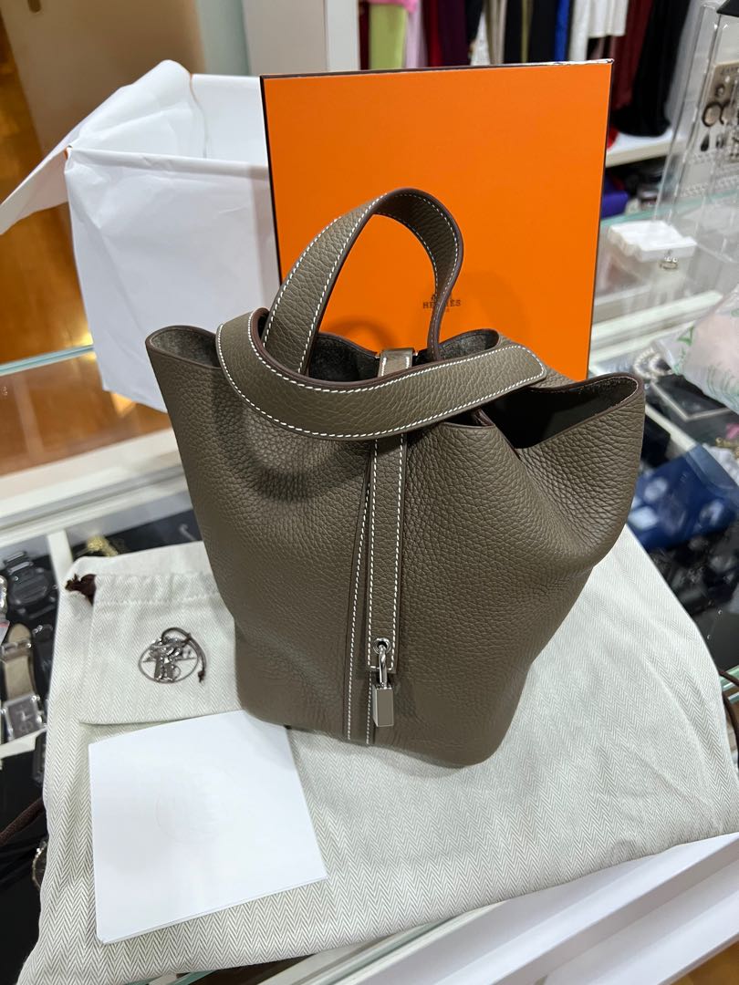 Hermes Picotin 18 - Chai Colour, Women's Fashion, Bags & Wallets, Tote Bags  on Carousell