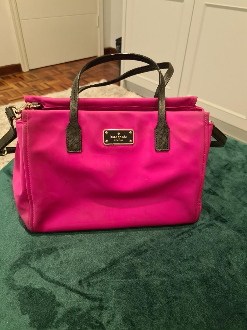 Hot pink Kate spade crossbody handbag, Luxury, Bags & Wallets on Carousell