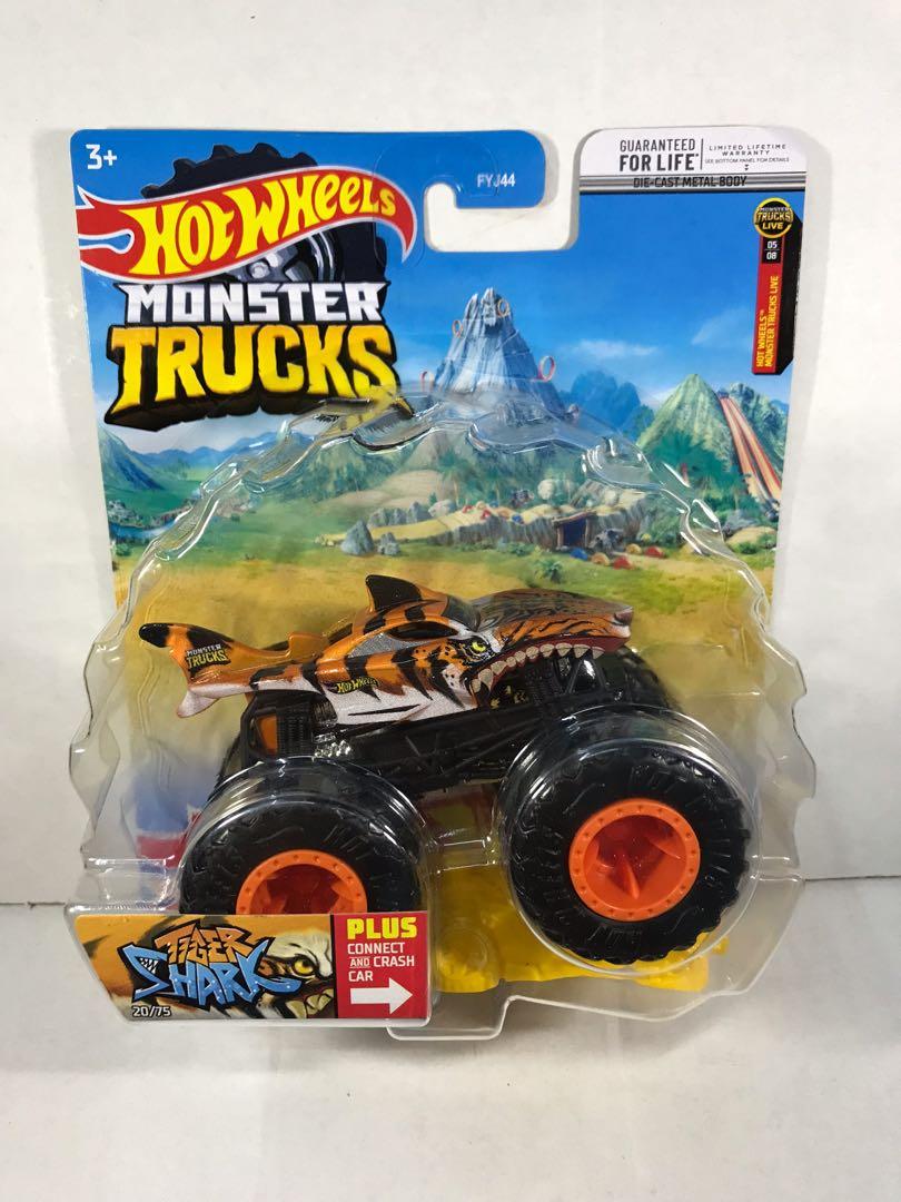 Hot wheels Hotwheels Monster Trucks Tiger Shark Carousell