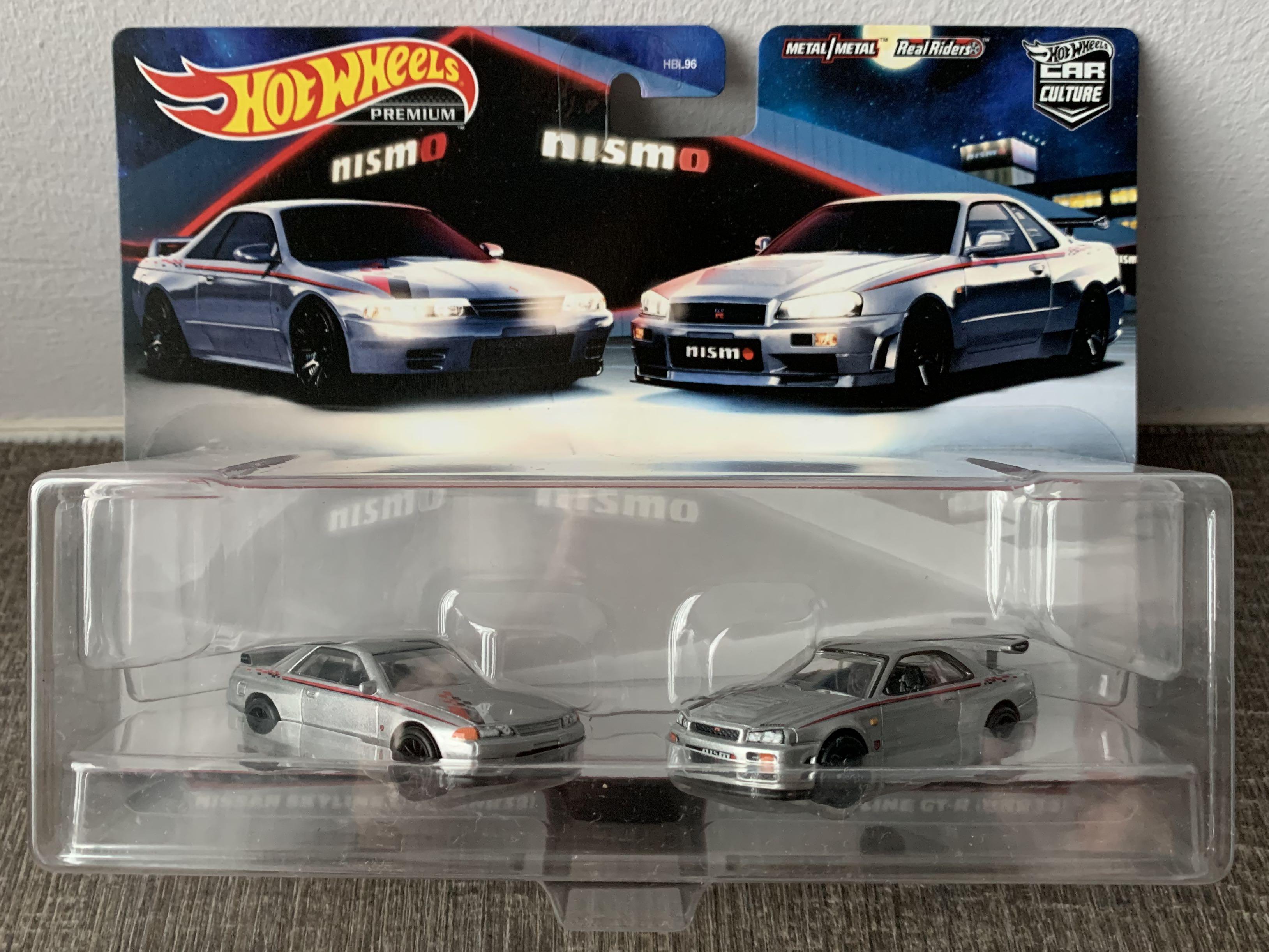 Hot Wheels Premium Car Culture 2Pack Nismo Nissan Skyline GTR R32