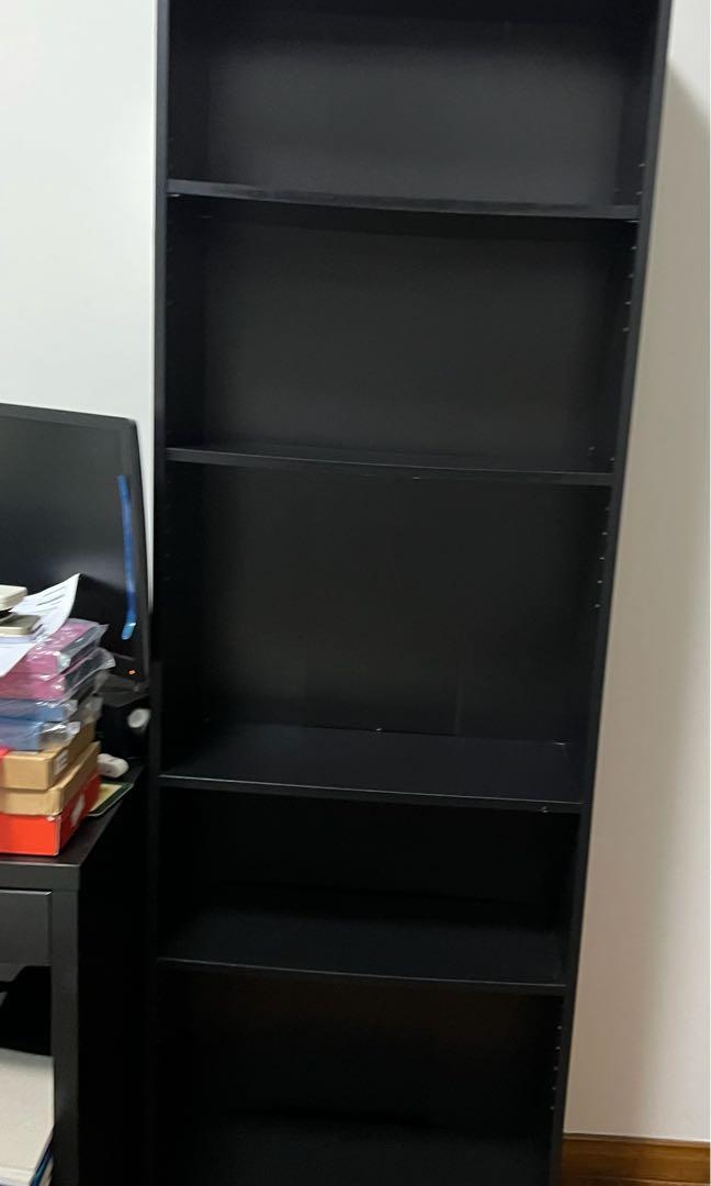 Ikea finnby 2025 bookcase black