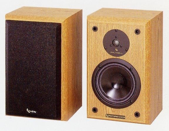 Infinity reference one bookshelf speakers top