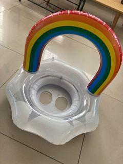 Inflatable floater for babies