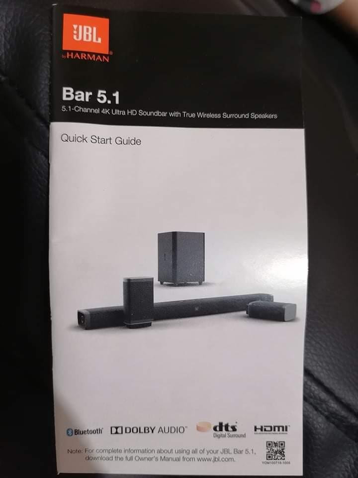 Jbl Bar 5.1 Surround Vs Jbl Bar 5.1 JBL Bar 5.1 Channel 4K Ultra HD Soundbar with True Wireless Surround