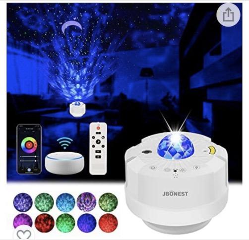 Jbonest night shop light projector