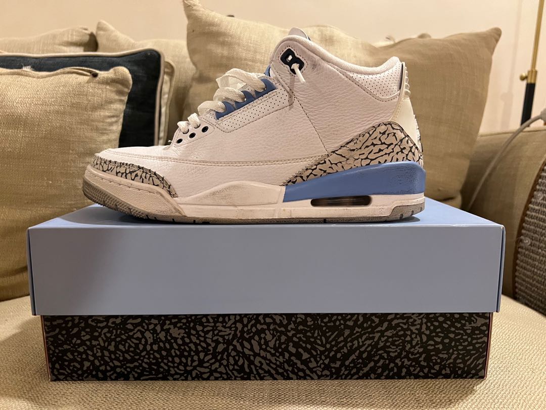 mens jordan 3 unc