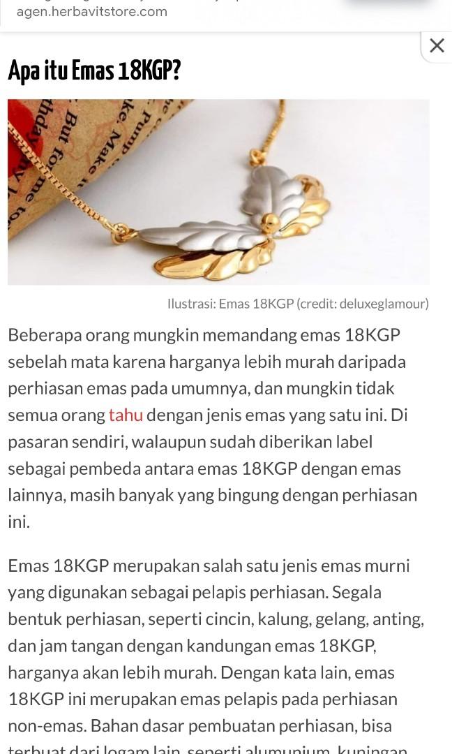 Emas 18kgp outlet