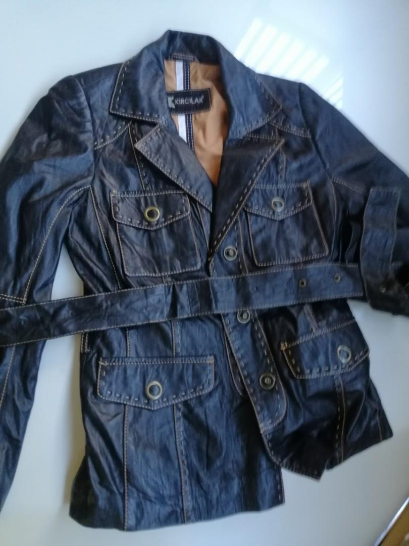 Kircilar Lambskin leather jacket Women s Fashion Coats Jackets