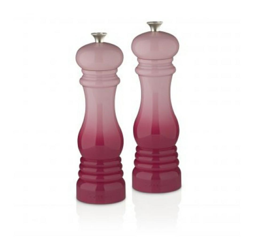 le creuset pink salt and pepper