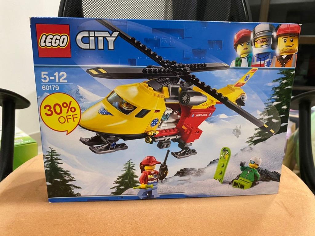 LEGO CITY 60179 Ambulance Helicopter Hobbies Toys Toys Games