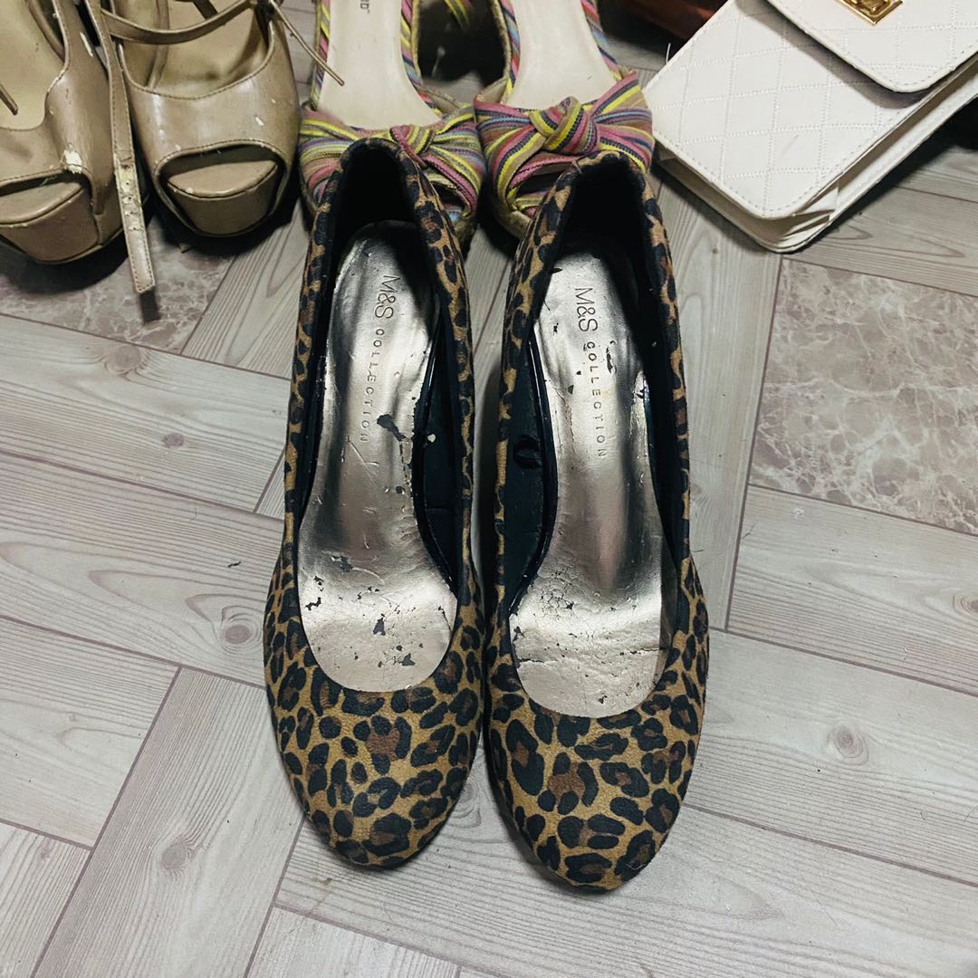 Leopard / Animal Print Heels, Women's Fashion, Footwear, Heels on Carousell