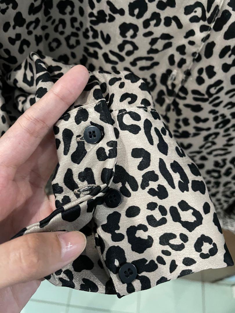 Leopard print shirt, Fesyen Wanita 
