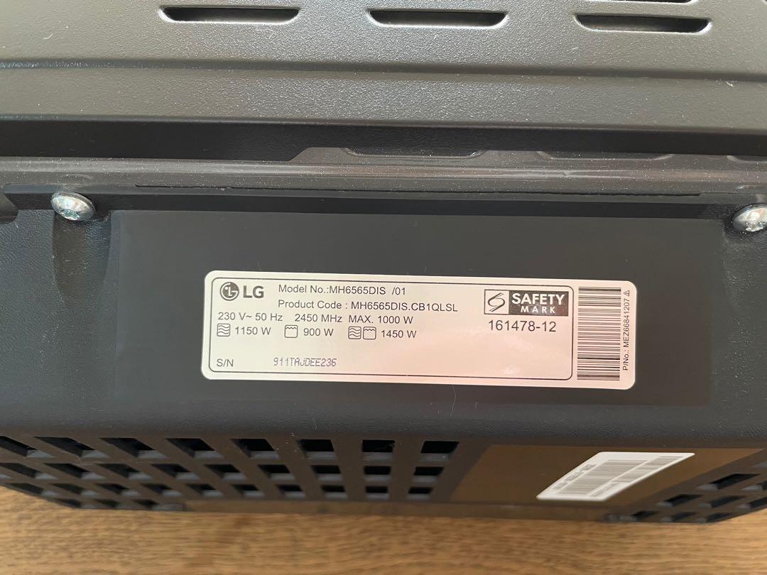 LG MH6565DIS 25L Grill NeoChef Smart Inverter Microwave Oven, TV & Home
