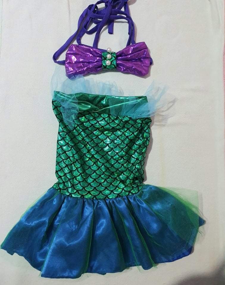 LITTLE MERMAID COSTUME, Babies & Kids, Babies & Kids Fashion on Carousell