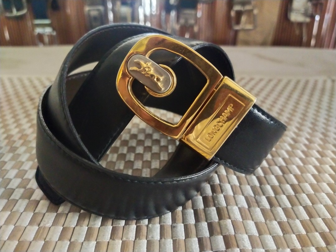 longchamp leather belt