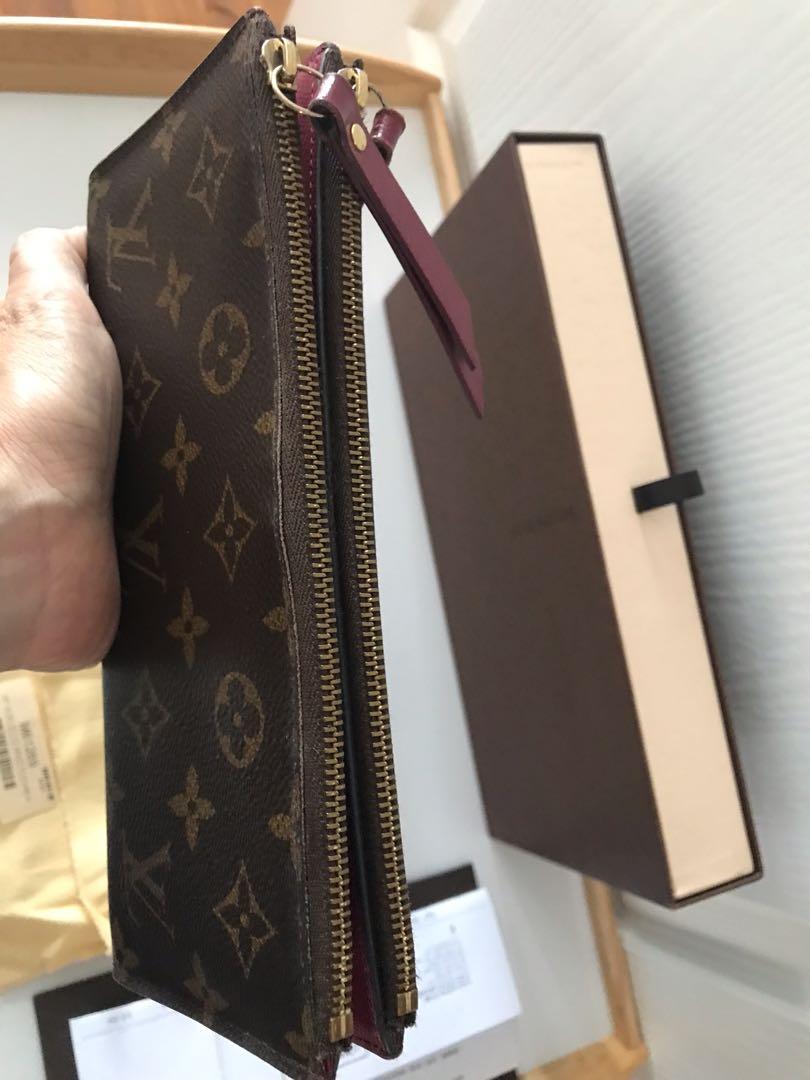 Louis Vuitton PF. Adele LG MNG Fuchsia ladies’ wallet