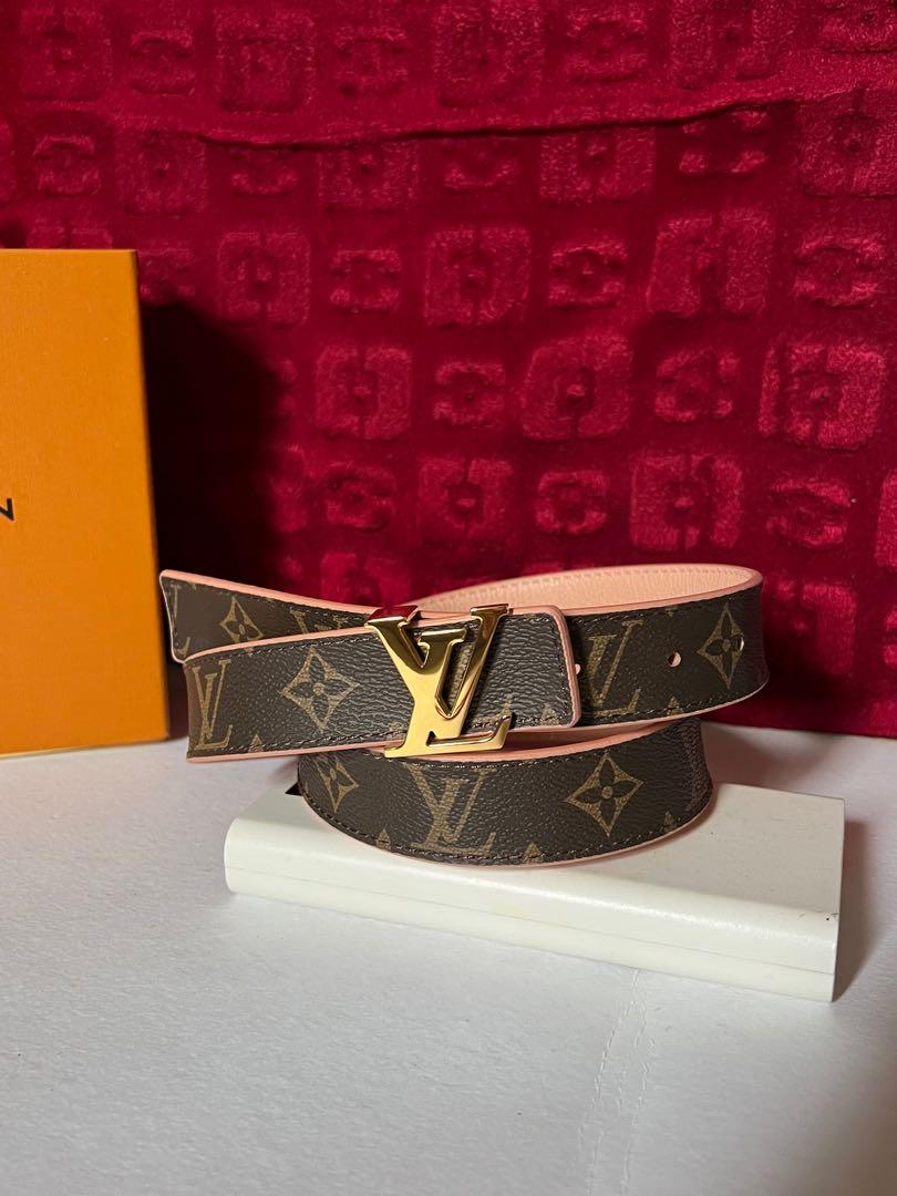 Louis Vuitton Belt Monogram REVERSIBLE PINK, Luxury, Accessories on  Carousell