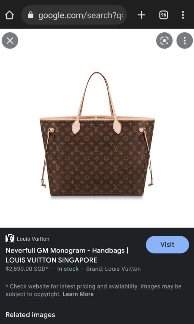 lv neverfull gm - Google Search  Louis vuitton, Louis vuitton handbags  neverfull, Vuitton