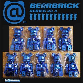 Medicom Be@rbrick Bearbrick Series 30 Basic 9P 9pcs Set "B,E,@,R,b,R,I,C,K" 