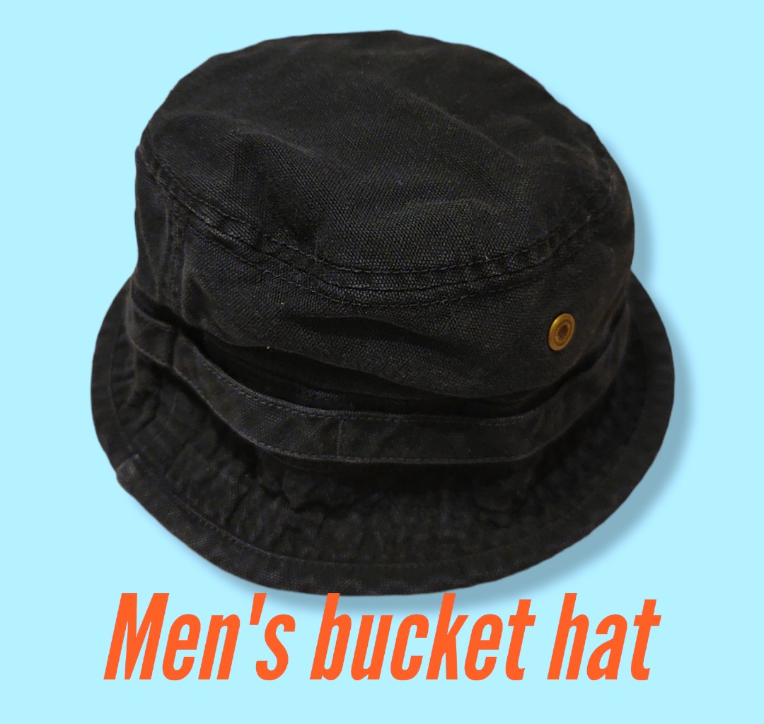 Men's vintage bucket hat (free shipping 