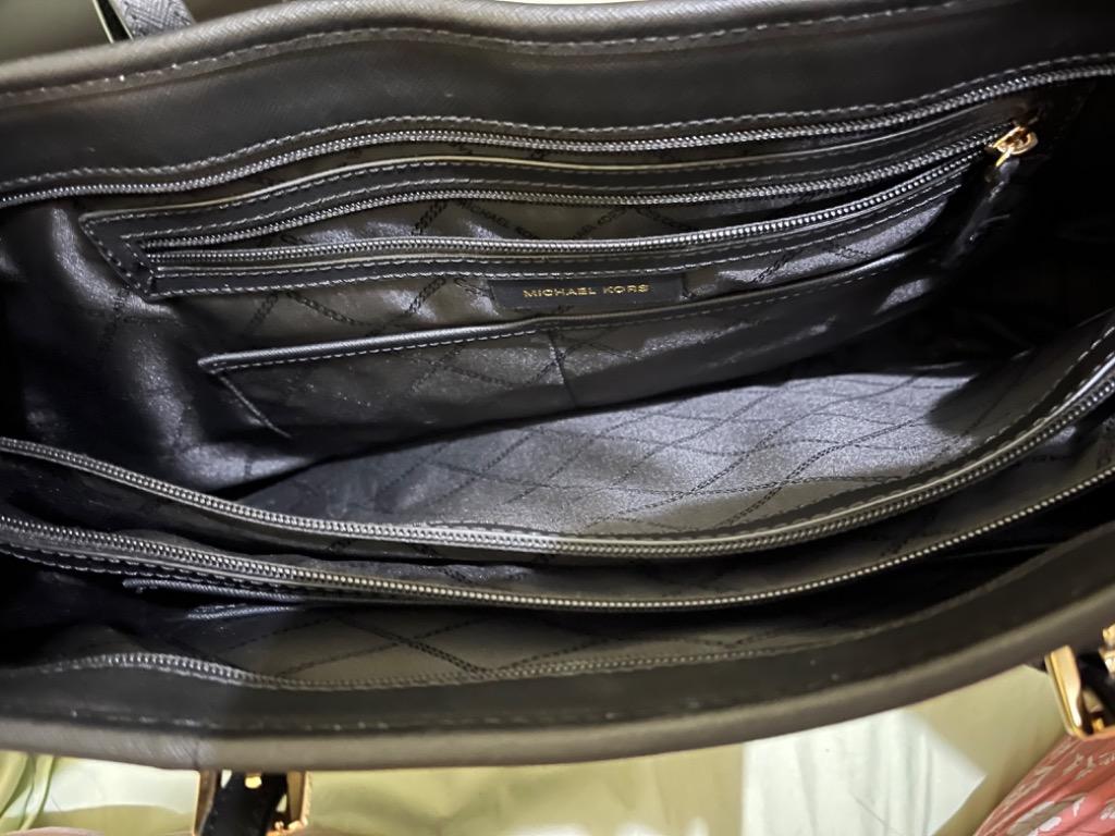 Michael kors jet set travel medium top zip multifunction tote shop