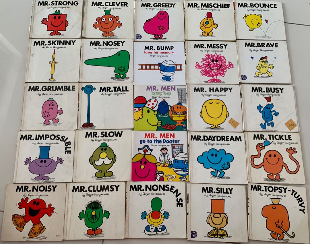 Mr Men , Hobbies & Toys, Books & Magazines, Children's Books on Carousell