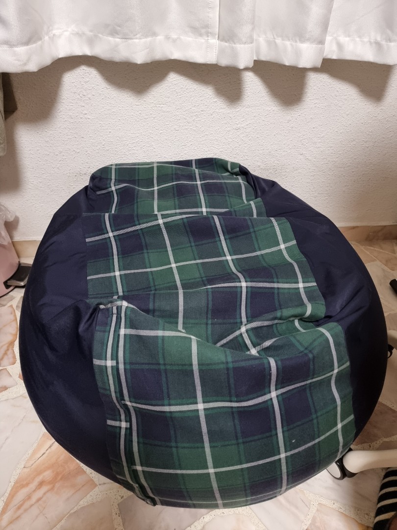 Muji bean bag [2 covers], Furniture & Home Living, Furniture, Sofas on